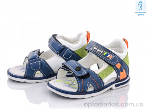 Сандалі дитячі YF2202-1B ортопед Kimbo-o синій  оптом от Optomarket