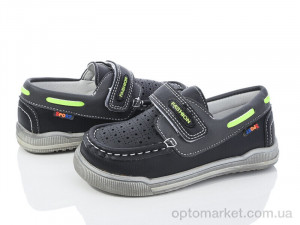 Туфлі дитячі YF2356-1A Kimbo-o чорний  оптом от Optomarket