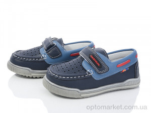 Туфлі дитячі YF2356-1B Kimbo-o синій  оптом от Optomarket