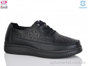 Туфлі жіночі YK0014-1 Gukkcr чорний оптом от Optomarket