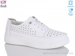 Туфлі жіночі YK020 Gukkcr білий  оптом от Optomarket