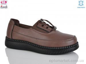 Туфлі жіночі YK5012-14 Gukkcr коричневий оптом от Optomarket