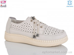 Туфлі жіночі YK5013-3 Gukkcr бежевий оптом от Optomarket