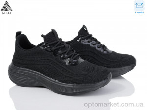 Кросівки жіночі YL90-1 піна Stilli чорний оптом от Optomarket