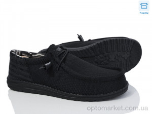 Туфлі чоловічі YLA015 Kajila чорний  оптом от Optomarket