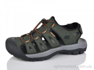 Сандалі чоловічі YML25628 khaki Restime хакі  оптом от Optomarket