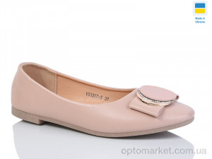 Балетки жіночі YS3207-3 Swin рожевий  оптом от Optomarket