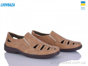 Туфлі чоловічі Yulius 62 св.бежевий Yulius бежевий  оптом от Optomarket