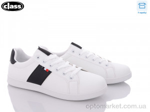 Кросівки чоловічі YY6219 white-black Wei Wei білий  оптом от Optomarket