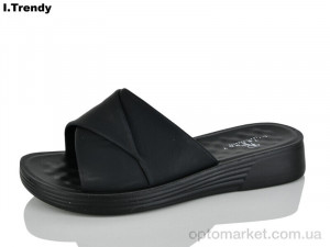 Шльопанці жіночі YZ107-1 Trendy чорний  оптом от Optomarket