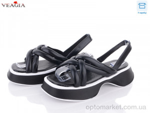 Босоніжки жіночі Z107-1 Veagia чорний  оптом от Optomarket