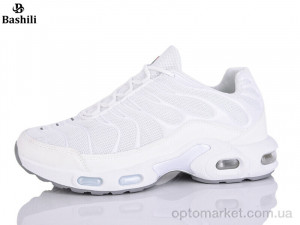 Кросівки чоловічі Z6502-1 Башили білий  оптом от Optomarket