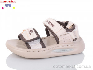 Сандалі дитячі Z6505-6 GFB-Канарейка бежевий  оптом от Optomarket
