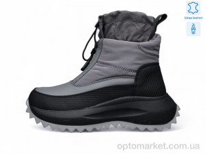 Черевики жіночі ZHF137-2 MD сірий  оптом от Optomarket