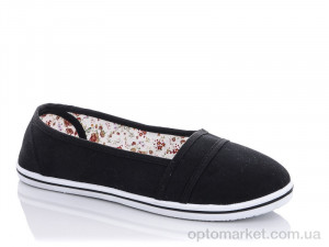 Балетки женские ZHP4 черный Hongda черный  оптом от Optomarket