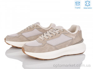 Кросівки жіночі ZJ2325-3 Jesira бежевий  оптом от Optomarket