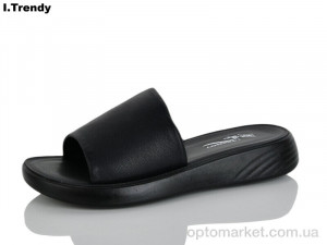 Шльопанці жіночі ZK660-1 Trendy чорний оптом от Optomarket