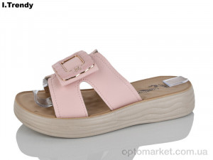 Шльопанці жіночі ZK709-5 Trendy рожевий  оптом от Optomarket
