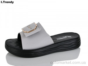 Шльопанці жіночі ZK710-10 Trendy сірий  оптом от Optomarket
