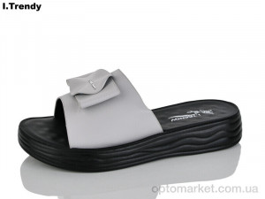 Шльопанці жіночі ZK711-10 Trendy сірий  оптом от Optomarket