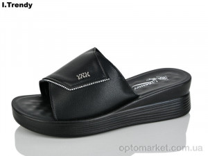 Шльопанці жіночі ZK855-1 Trendy чорний  оптом от Optomarket