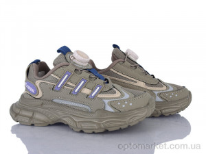 Кросівки дитячі ZY2426-3K Kimbo-o хакі  оптом от Optomarket