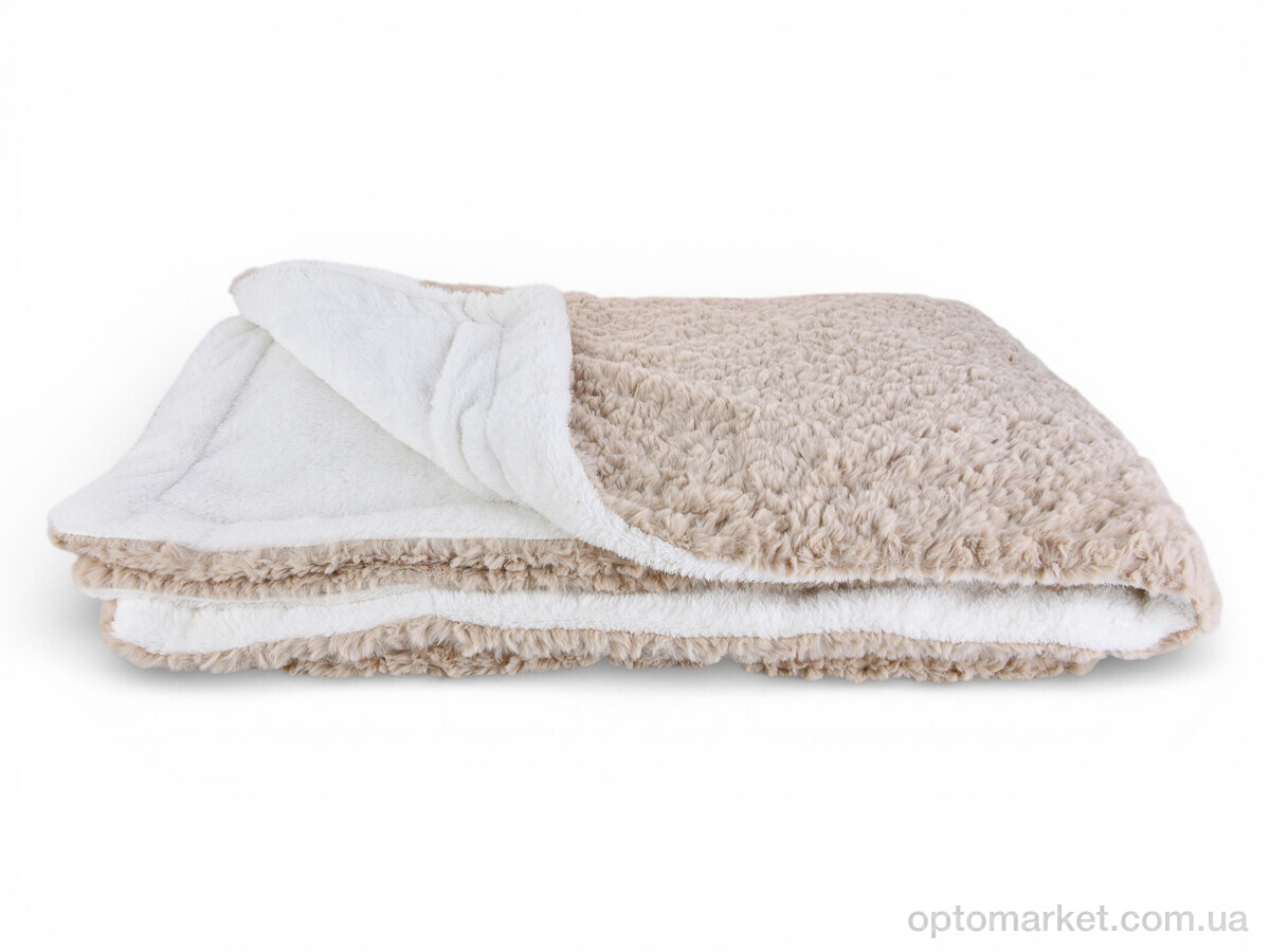 Купить Пледи унісекс d.beige рукавичка 160х200 (11401) Obuvok бежевий, фото 1