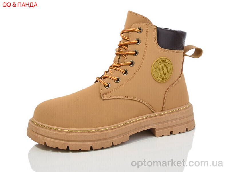 Купить Черевики жіночі D001 beige QQ&Панда camel, фото 1