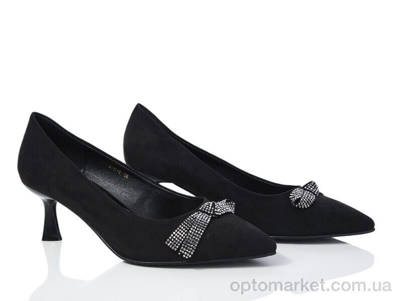 Купить Туфлі жіночі D017-6 Lino Marano чорний, фото 1