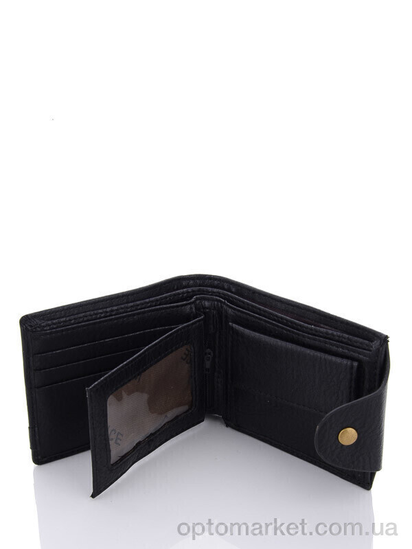 Купить Гаманець чоловічі D0208 black Piroyce чорний, фото 3