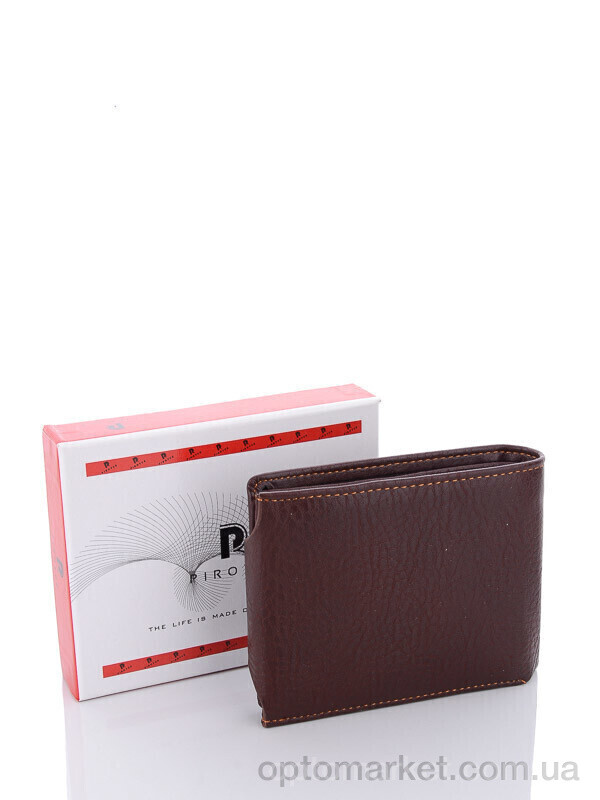 Купить Гаманець чоловічі D0208 brown Piroyce коричневий, фото 2