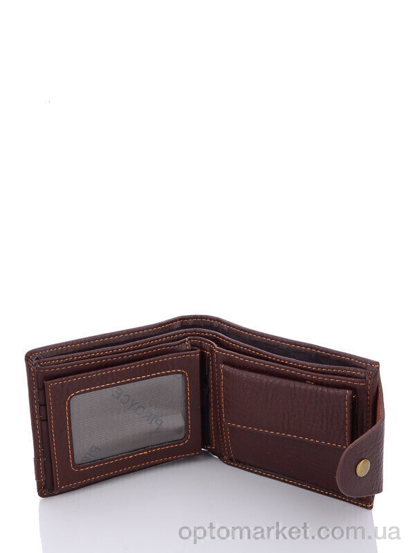 Купить Гаманець чоловічі D0208 brown Piroyce коричневий, фото 3