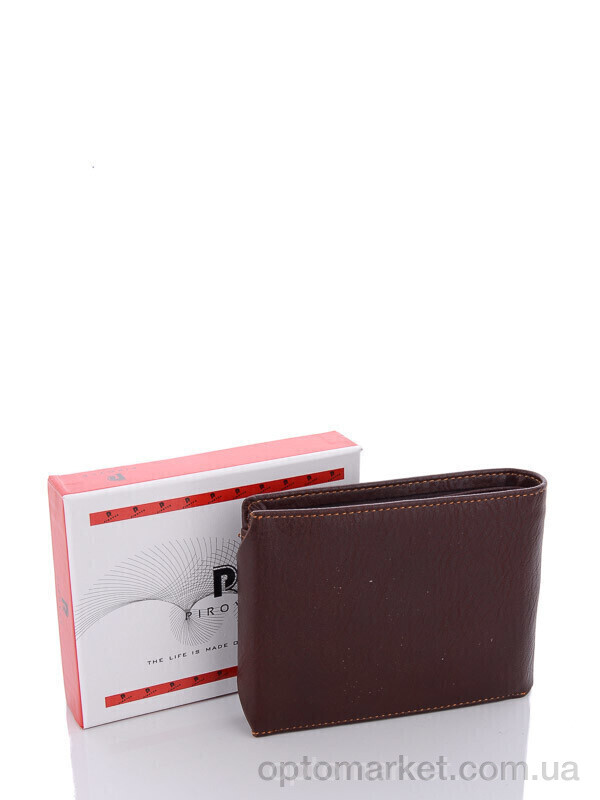 Купить Гаманець чоловічі D0538 brown Piroyce коричневий, фото 2