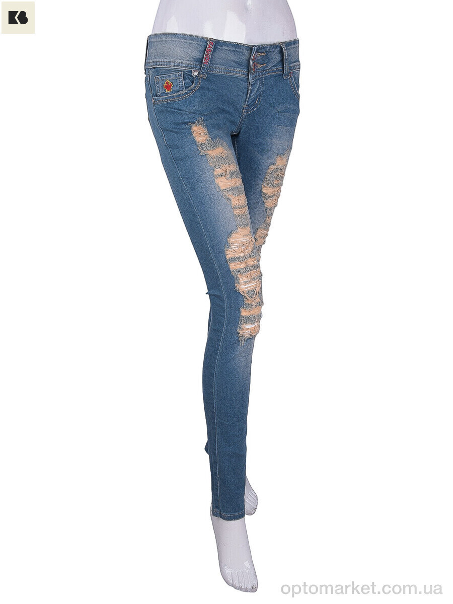 Купить Джинси жіночі D0753 blue BIG синій, фото 1