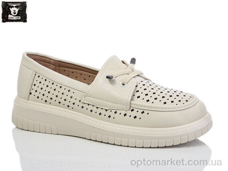 Купить Туфлі жіночі D0807-2 Steel Land бежевий, фото 1