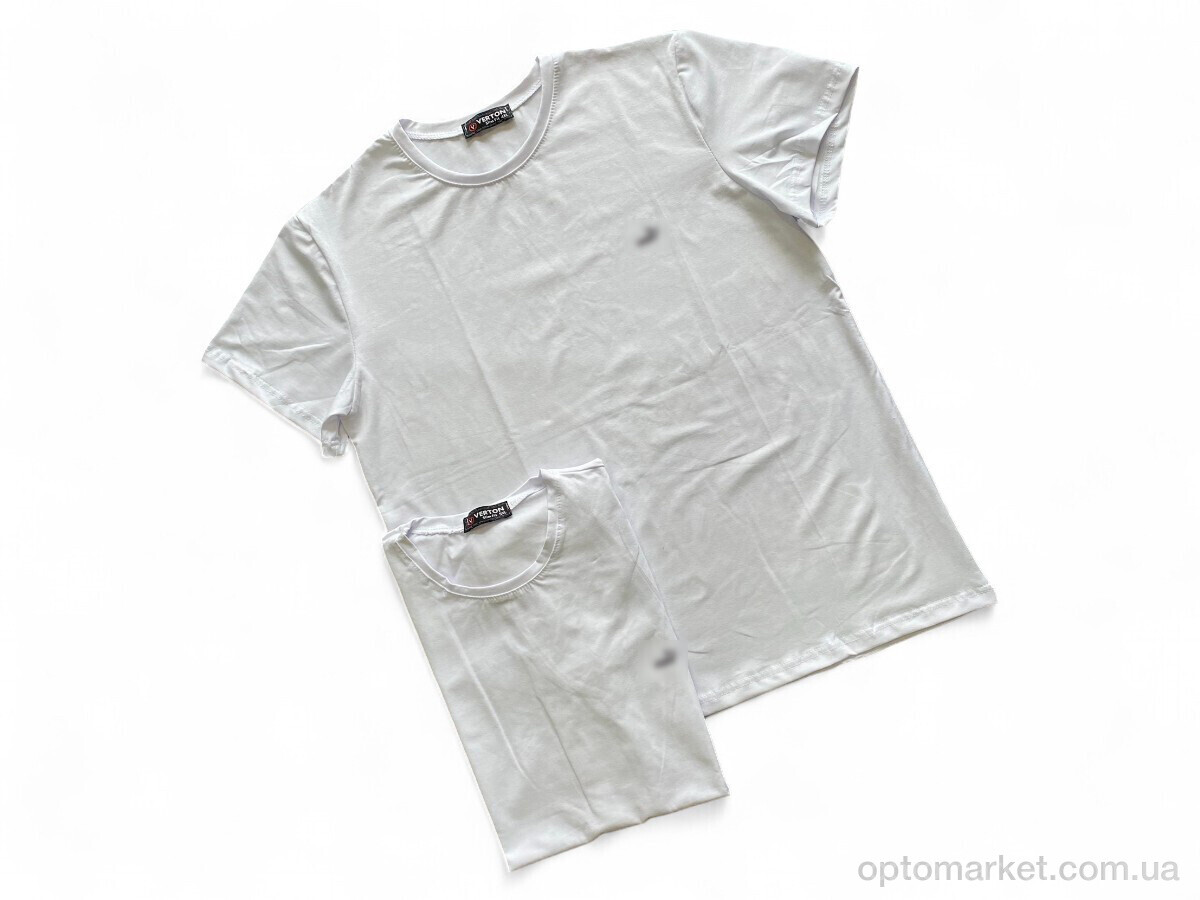 Купить Футболка чоловічі D1-3 white Verton білий, фото 1