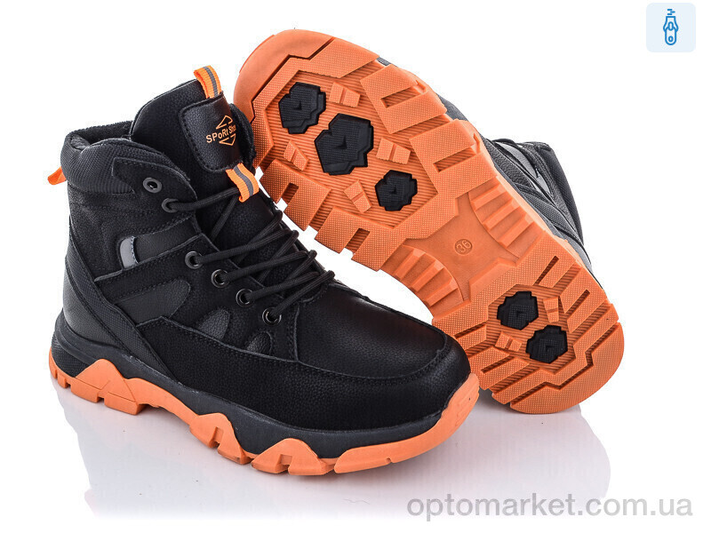 Купить Черевики дитячі D10-3 Paliament чорний, фото 2