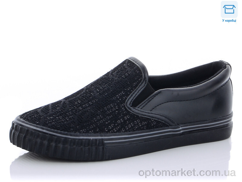 Купить Сліпони жіночі D10 black CR чорний, фото 1