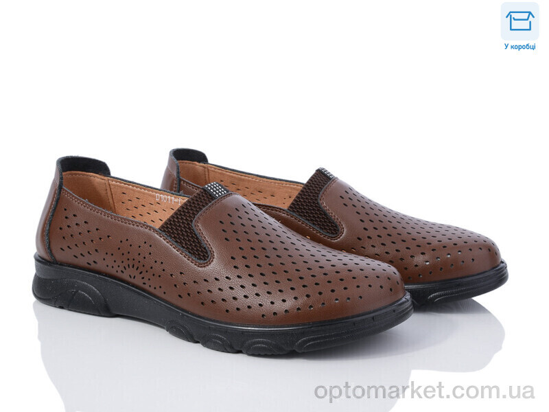 Купить Туфлі жіночі D1011-1 UCSS коричневий, фото 1