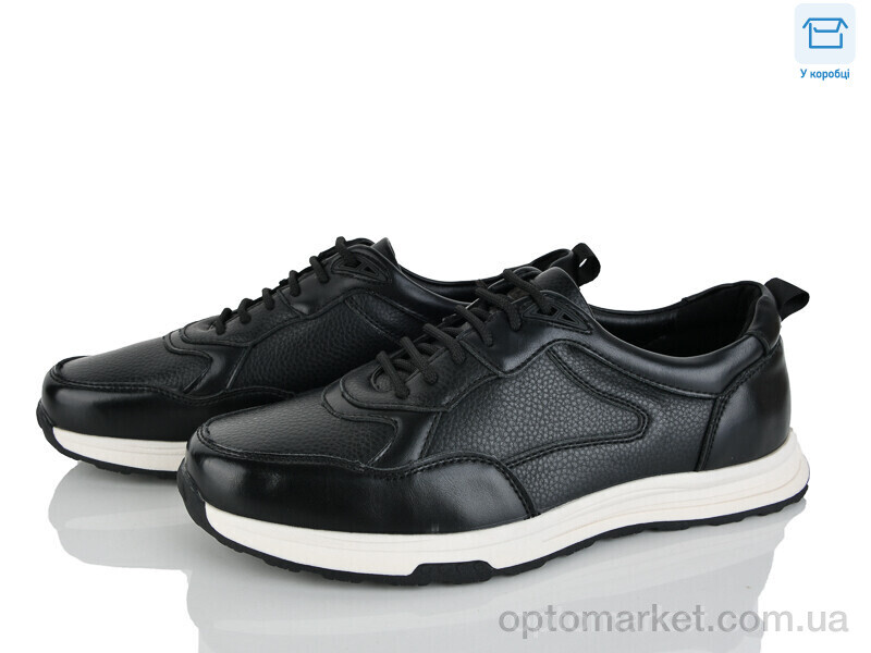 Купить Кросівки чоловічі D112-3C Nasite чорний, фото 1