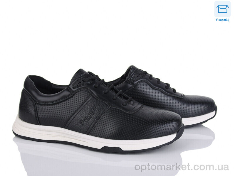 Купить Кросівки чоловічі D112-5C Nasite чорний, фото 1