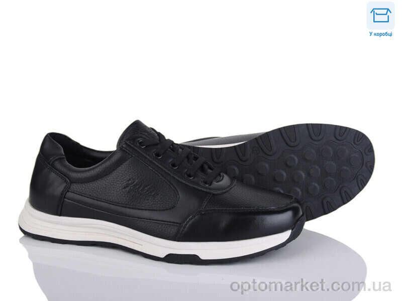 Купить Кросівки чоловічі D112-6C Nasite чорний, фото 1