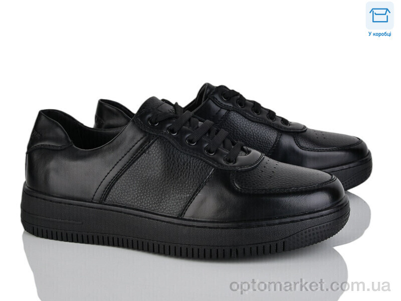 Купить Кросівки чоловічі D113-6C Nasite чорний, фото 1