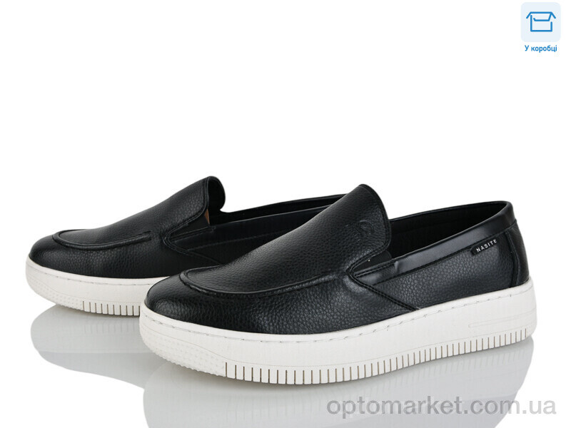 Купить Сліпони чоловічі D116-2C Nasite чорний, фото 1