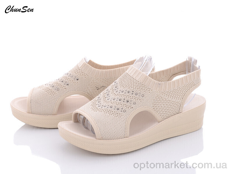 Купить Босоніжки жіночі D15-7 Xing Yun бежевий, фото 1