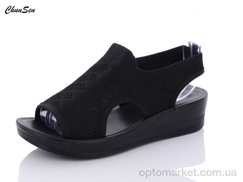 Купить Босоніжки жіночі D16-1 Xing Yun чорний, фото 1