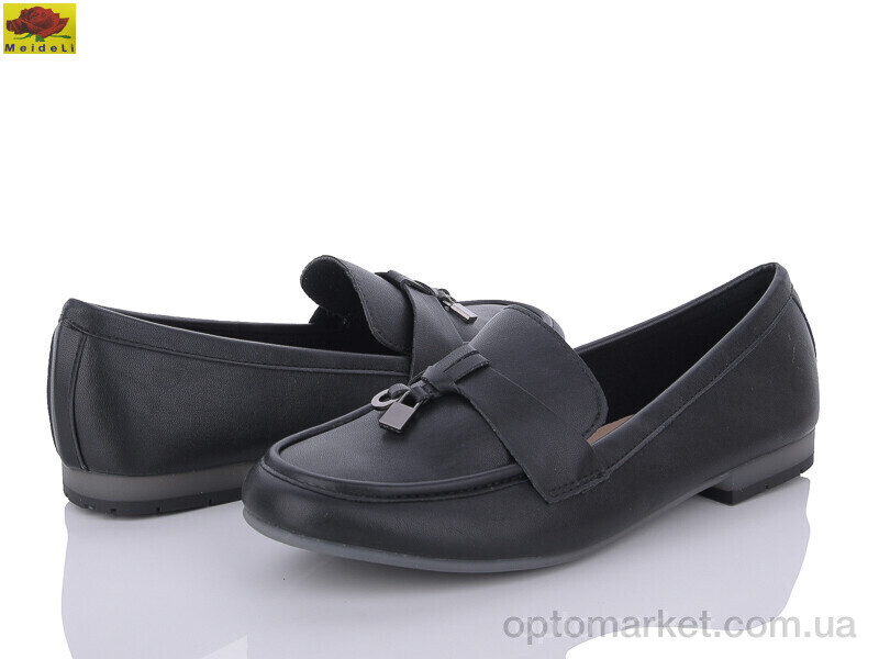 Купить Туфлі жіночі D165-13 Mei De Li чорний, фото 1
