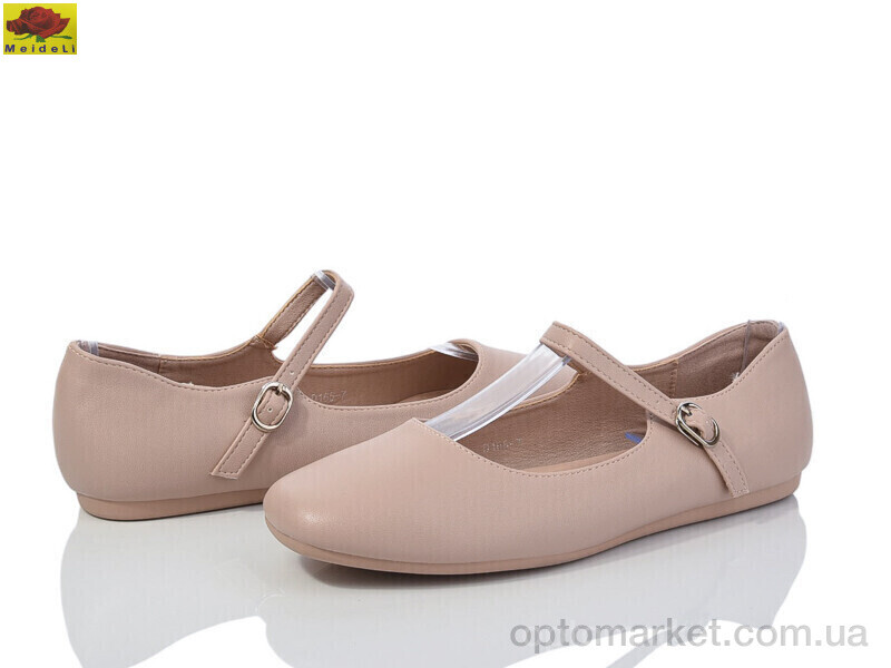 Купить Туфлі жіночі D165-7 Mei De Li бежевий, фото 1