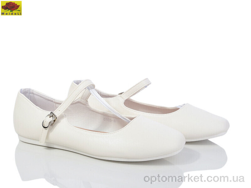 Купить Туфлі жіночі D165-8 Mei De Li білий, фото 1