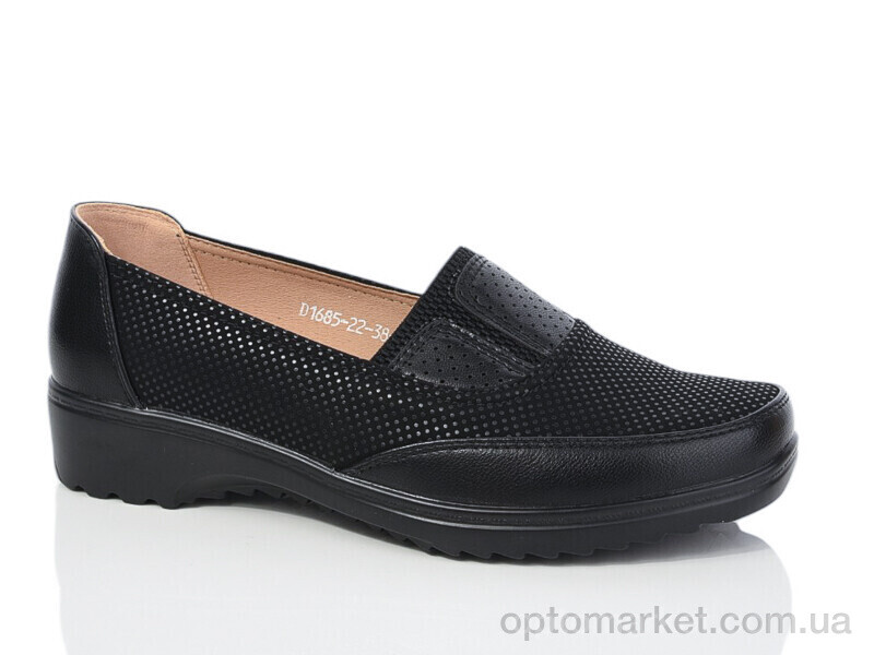 Купить Туфлі жіночі D1685-22 Коронате чорний, фото 1